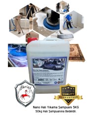 Nano Halı Yıkama Şampuanı 5kg 100 Lt suya 150gr Nano Halı Yıkama Şampuanı 5kg 100 Lt suya 150gr