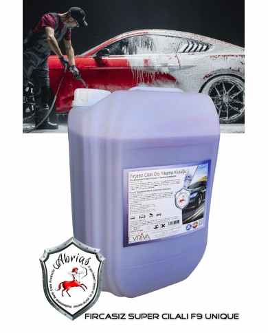 Fırçasız Cilalı Yıkama Şampuanı F9 Unique 20lt Fırçasız Cilalı Yıkama Şampuanı F9 Unique 20lt