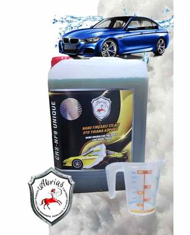 Nano Fırçasız Cilalı Oto Yıkama Şampuanı 5kg Nano Fırçasız Cilalı Oto Yıkama Şampuanı 5kg